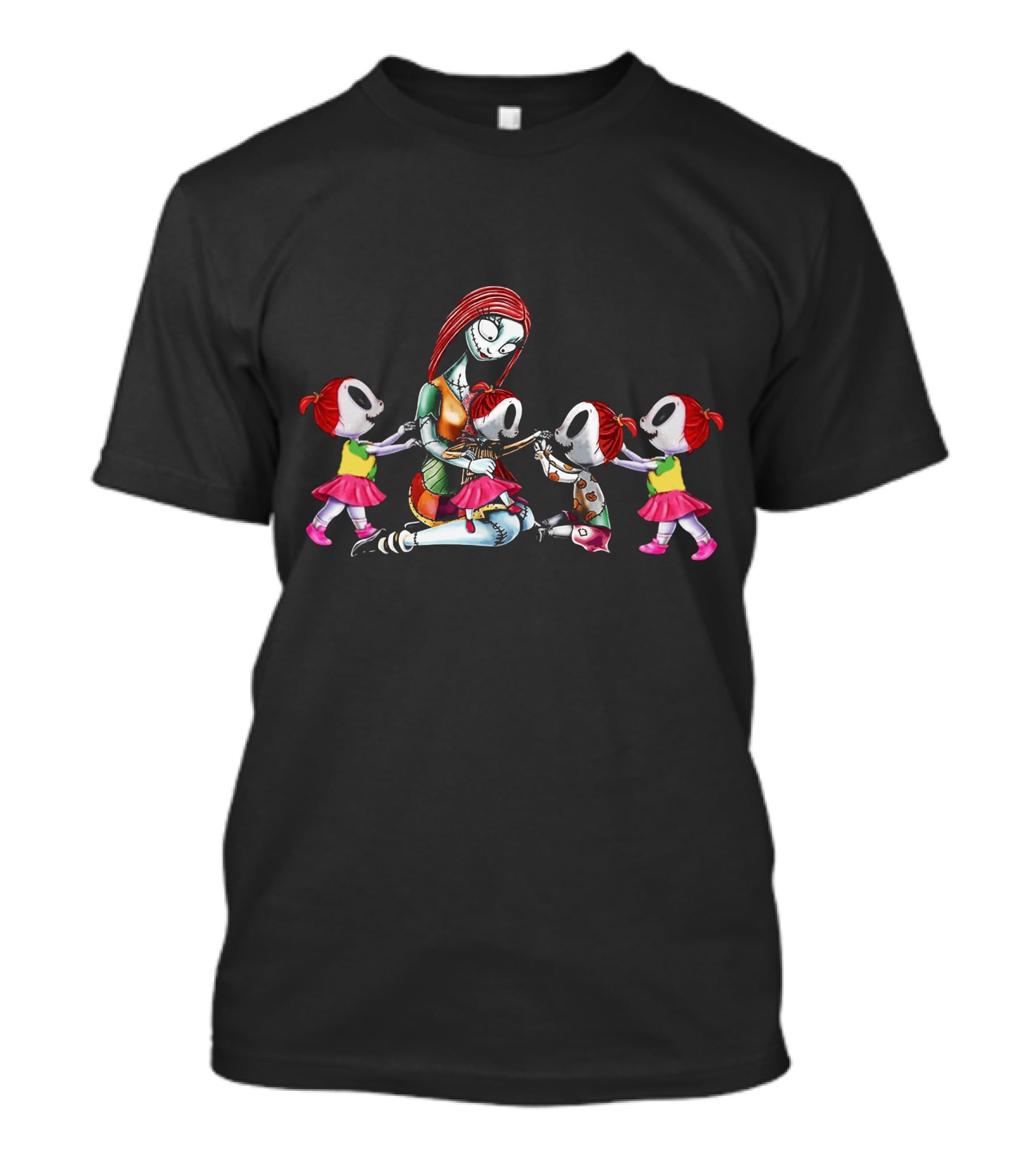 4 Girls Mother Of Nightmares Sally Inspired Motherhood Nightmare передай мне детишек T-Shirt