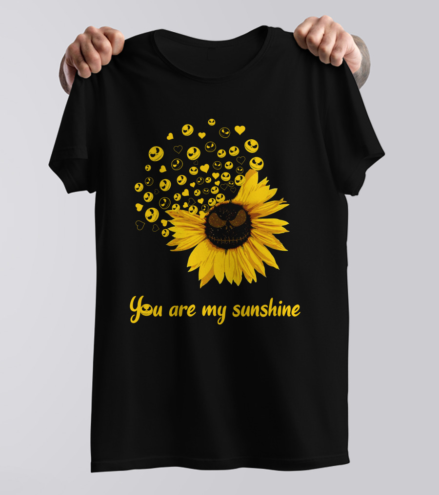 You Are My Sunshine Smiling Sunflower Faces T-Shirt