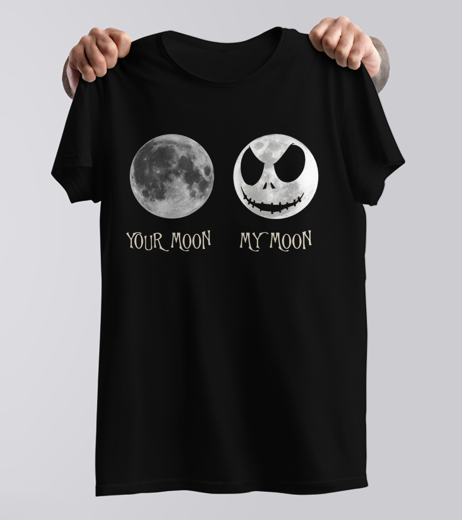 Your Moon My Moon Nightmare Before Christmas Jack Skellington T-Shirt