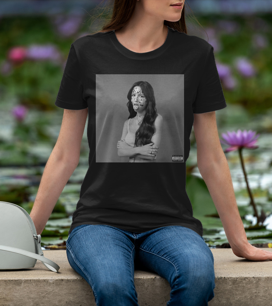 Olivia Rodrigo Sour Album Cover Merch T-Shirt