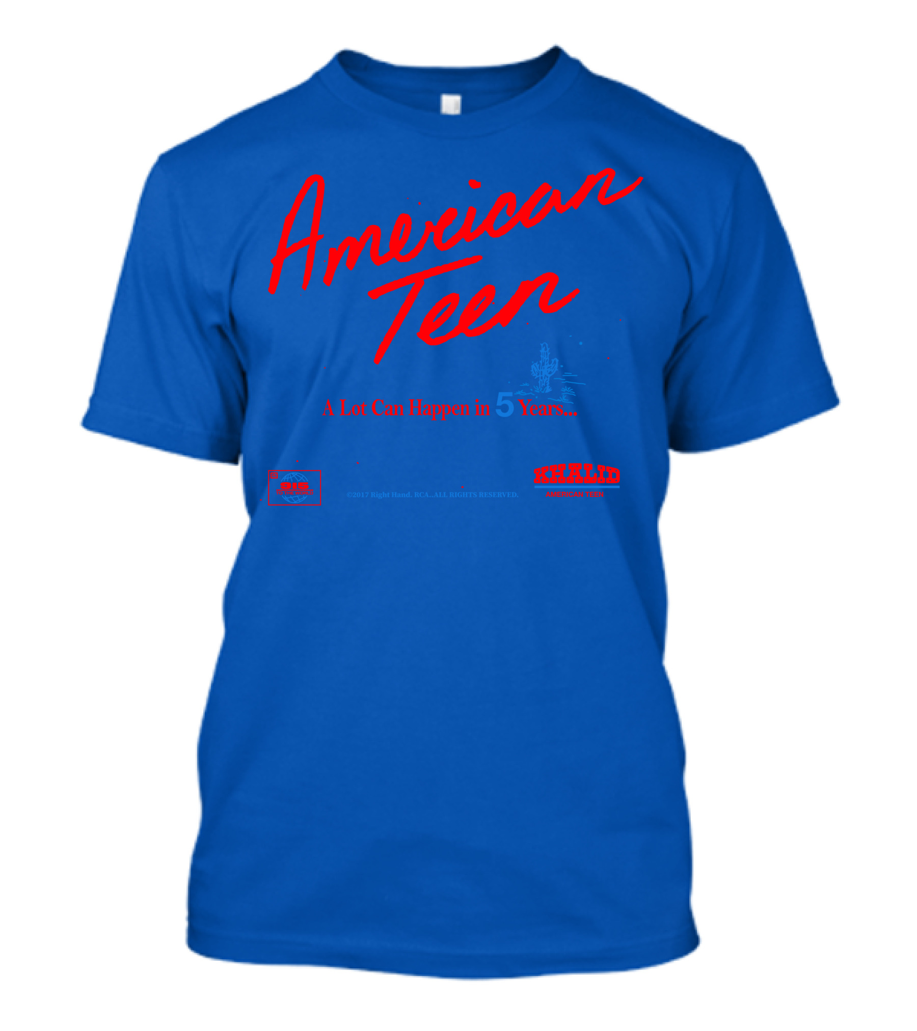 American Teen A Lot Can Happen In 5 Years Khalid Official Merch T-Shirt
