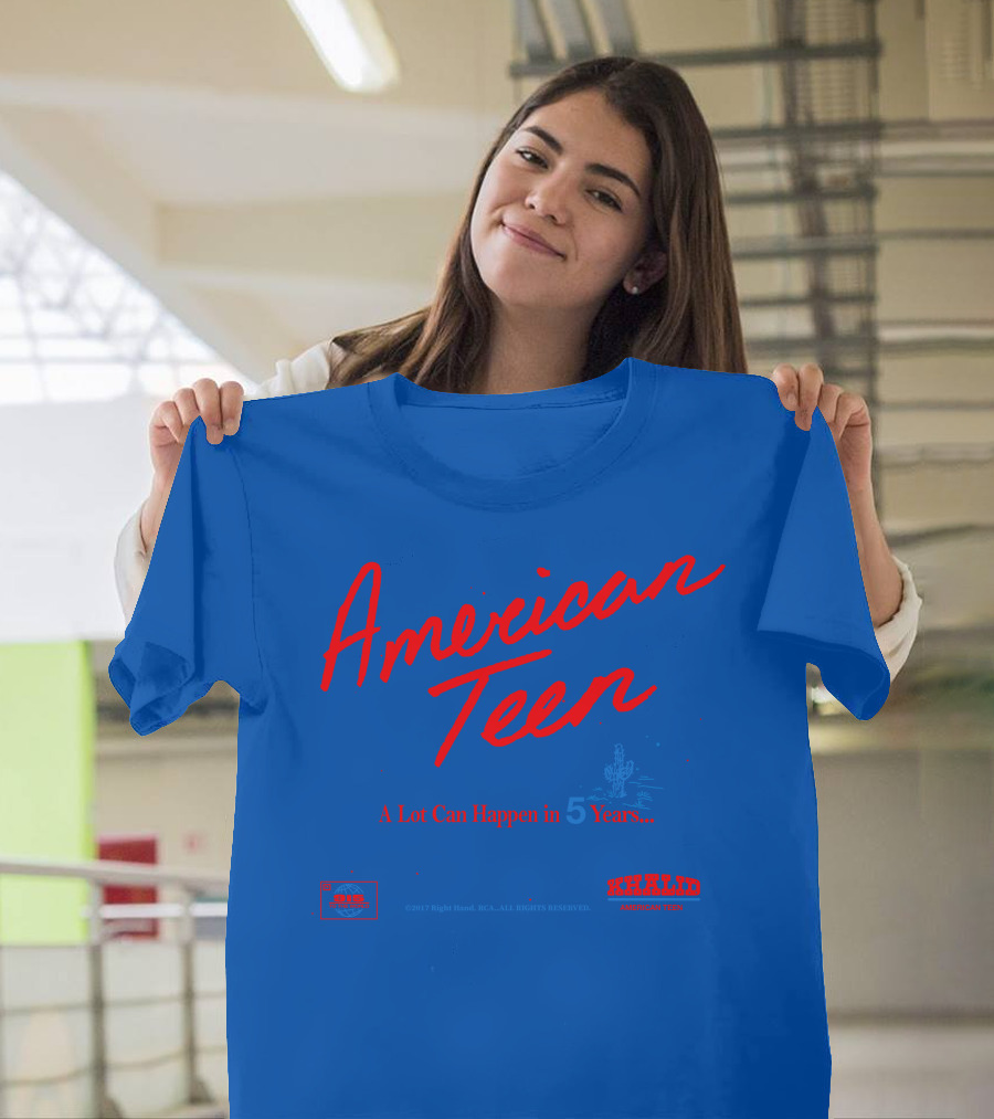 American Teen A Lot Can Happen In 5 Years Khalid Official Merch T-Shirt