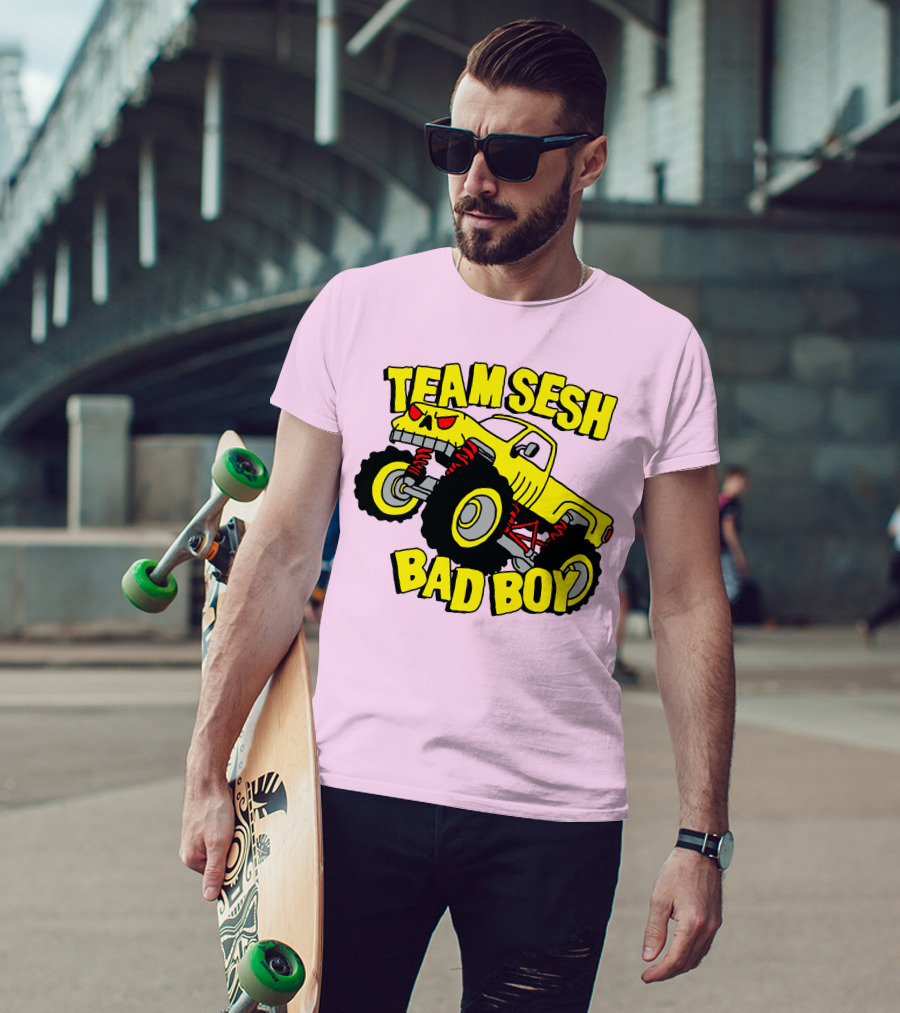 TEAMSESH BAD BOY Monster Truck T-Shirt