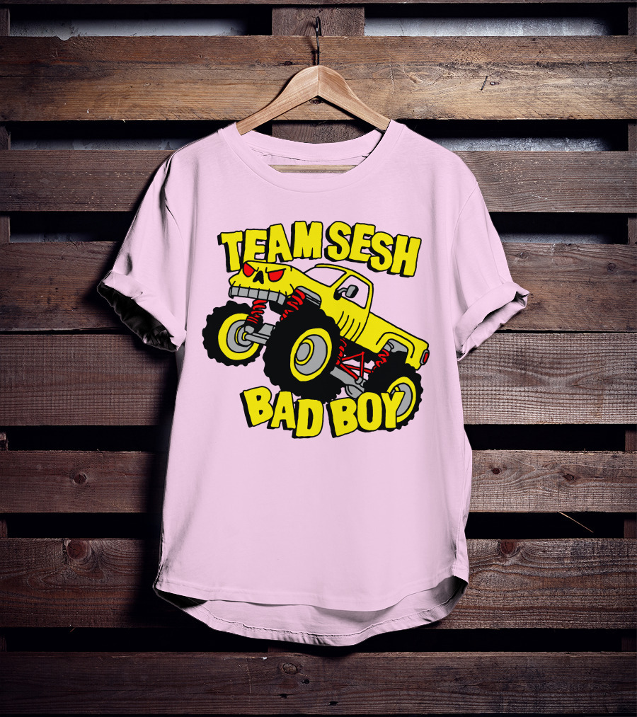 TEAMSESH BAD BOY Monster Truck T-Shirt
