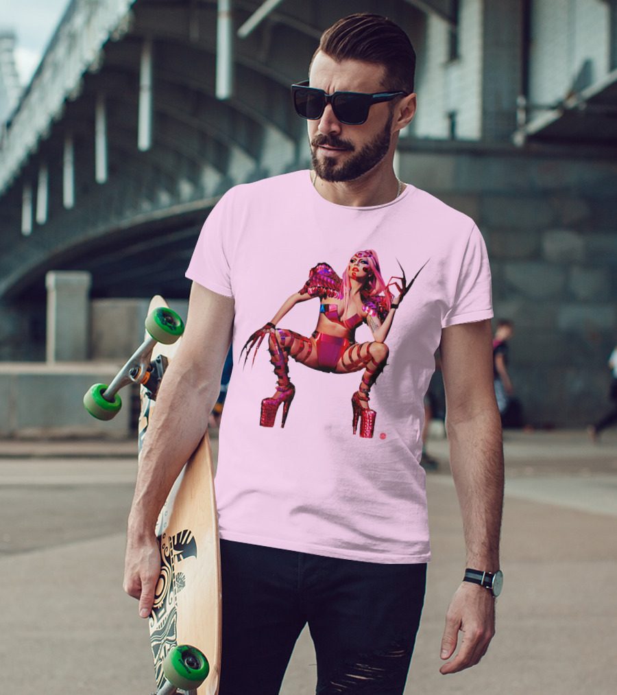 Chromatica Pink Fashion Armor Power Look T-Shirt