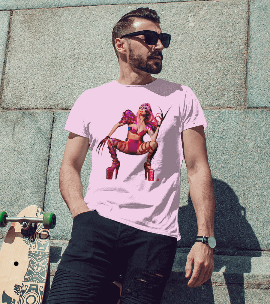 Chromatica Pink Fashion Armor Power Look T-Shirt