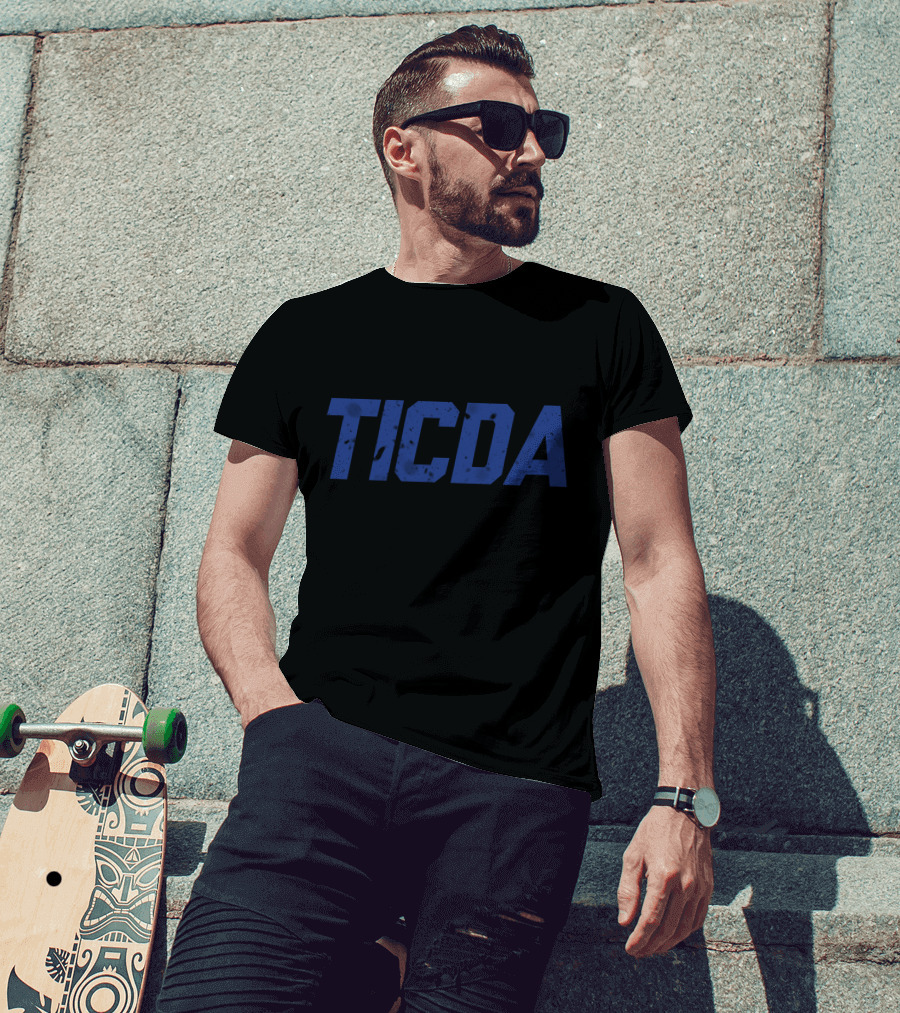 TICDA Grunge Muscle Tank T-Shirt