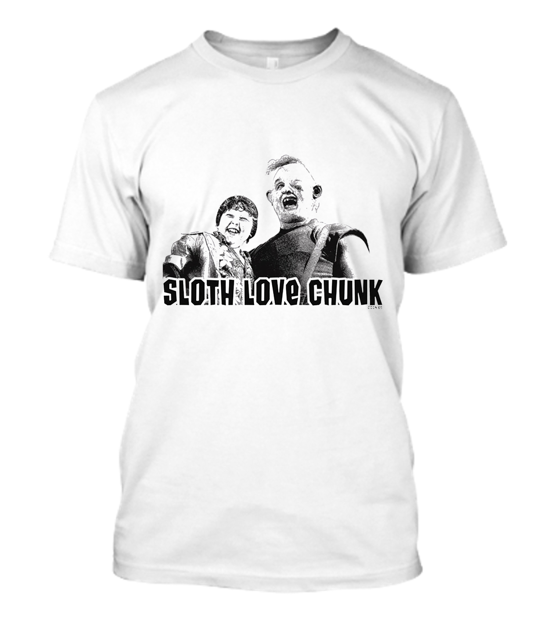 Sloth Love Chunk The Goonies Movie Characters T-Shirt