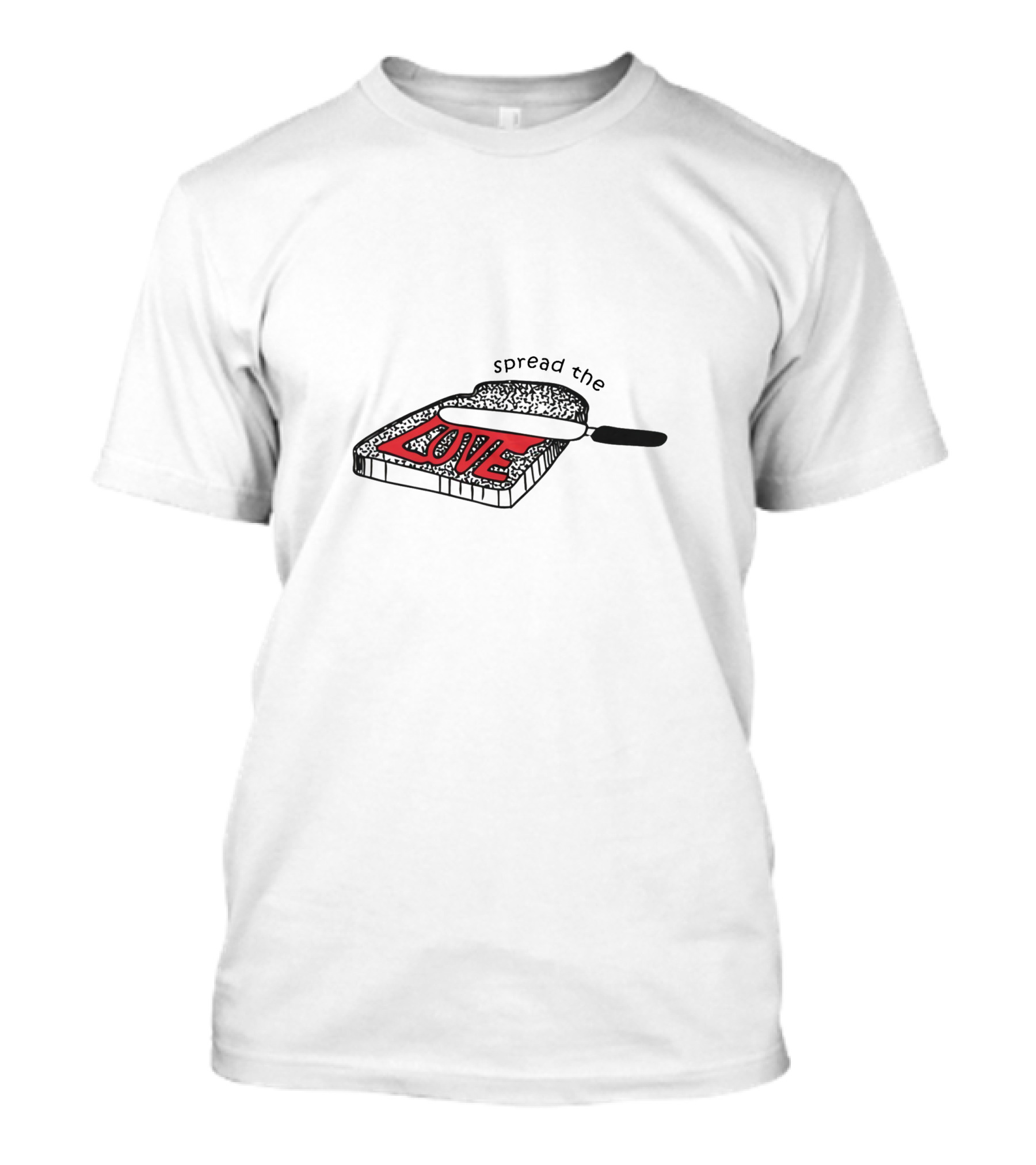 Spread The Love Bread With Knife T-Shirt