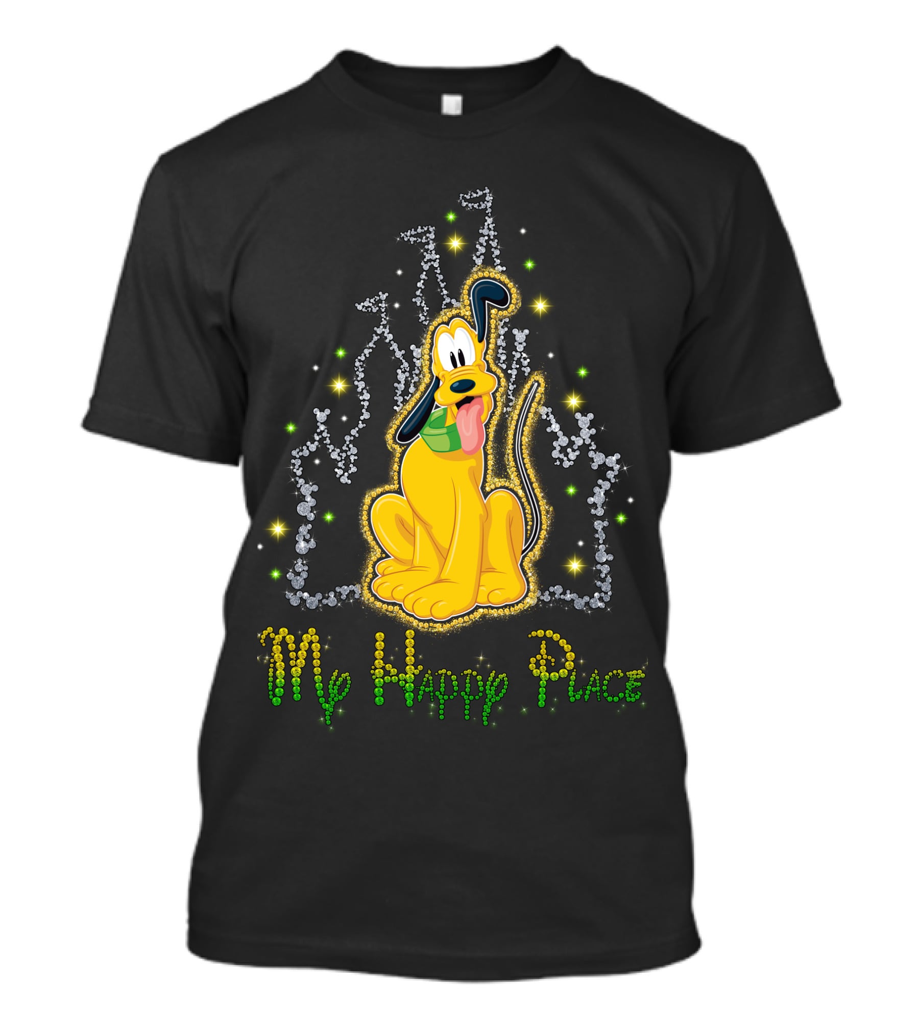Pluto Disney My Happy Place T-Shirt