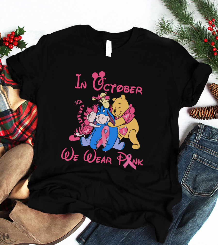 In October We Wear Pink EY And Friends T-Shirt