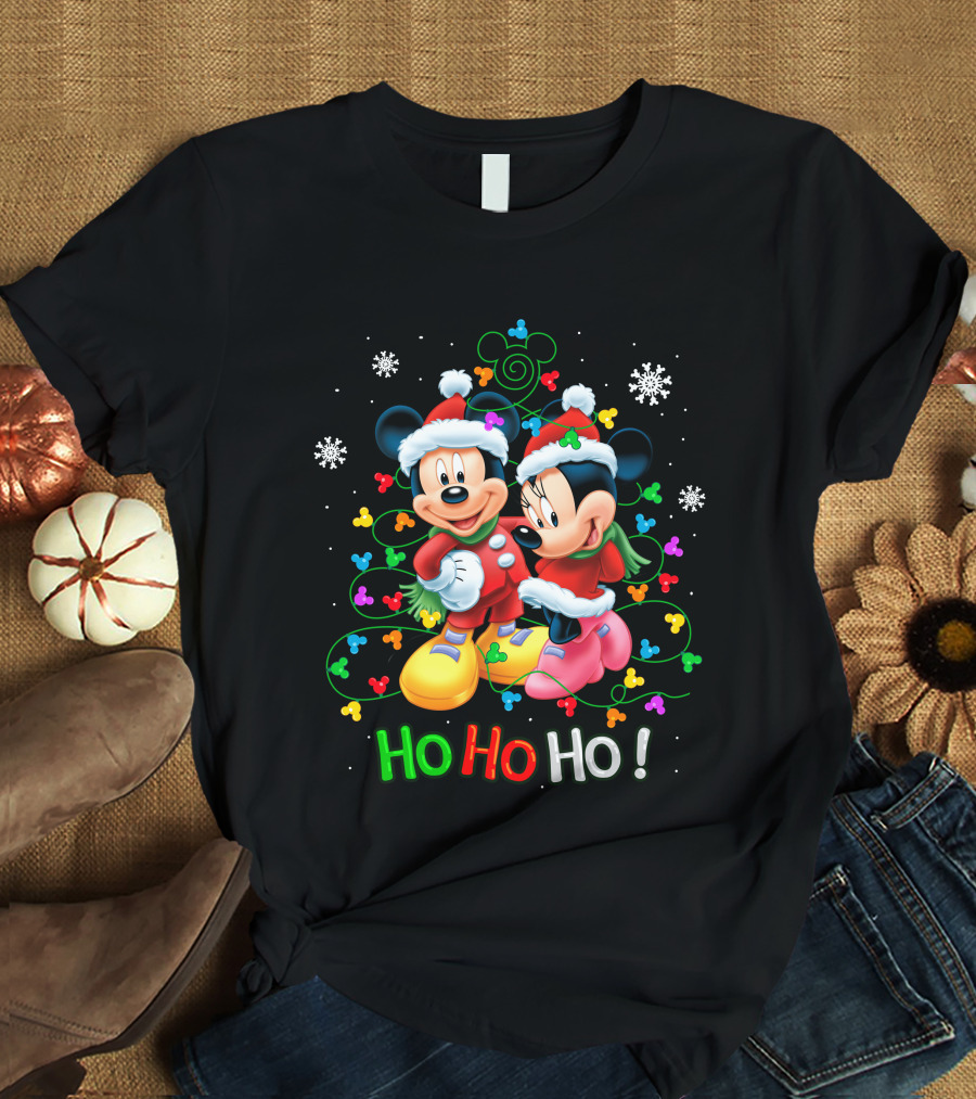 MK And MN Ho Ho Ho Christmas T-Shirt