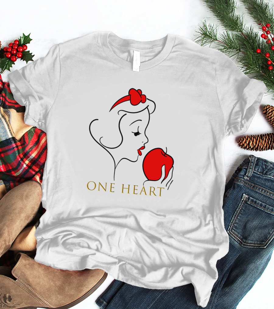 Snow White One Heart Apple T-Shirt