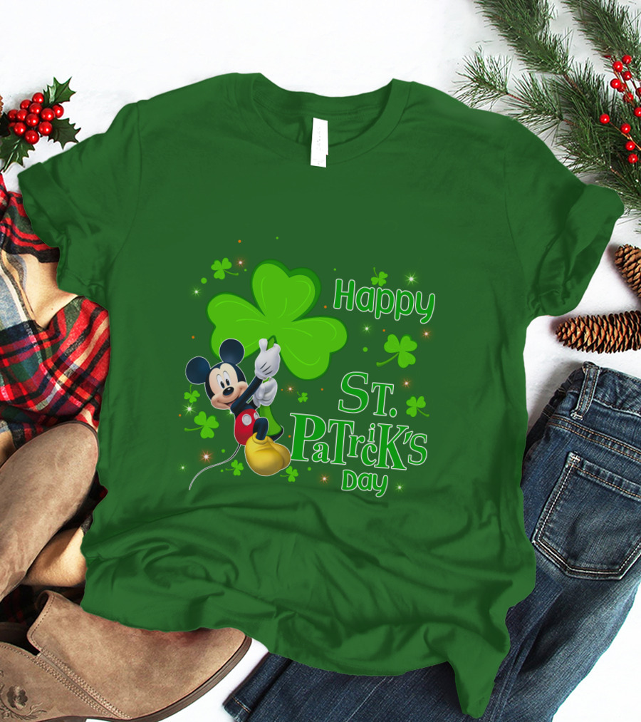 Mickey Happy St. Patrick's Day T-Shirt
