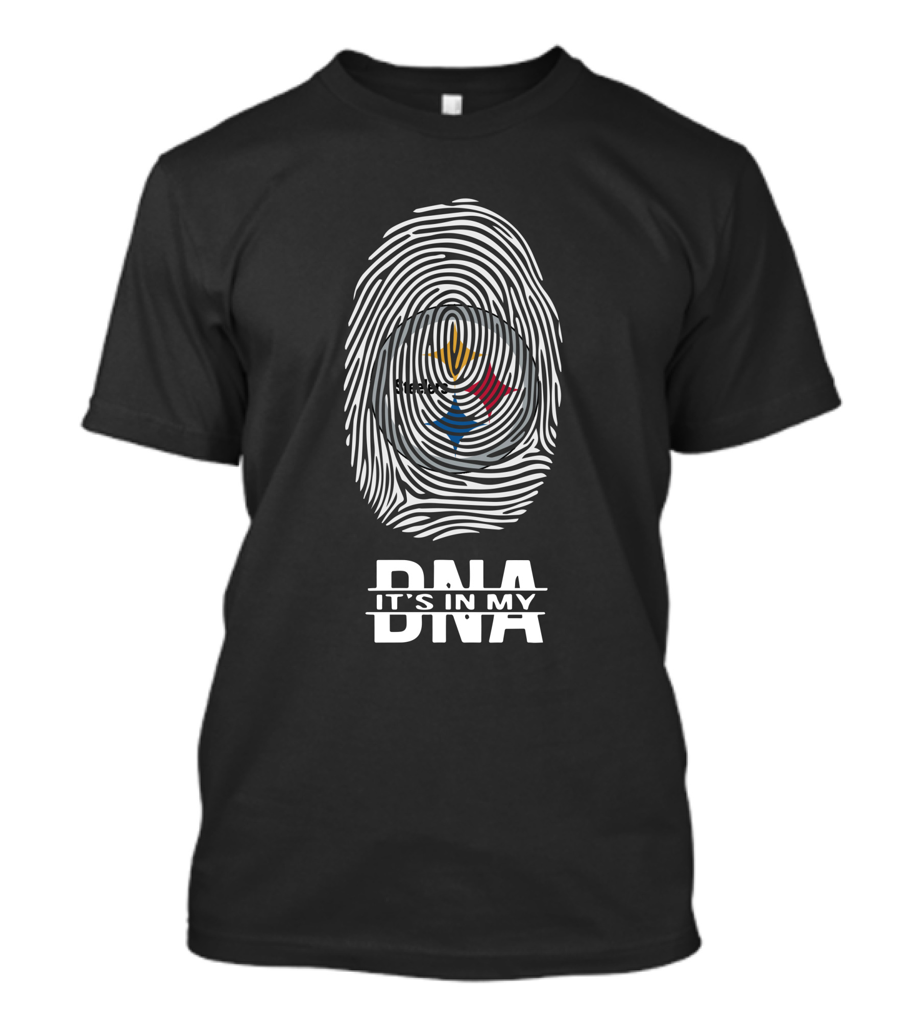 Pittsburgh Steelers It's In My Dna Fingerprint T-Shirt