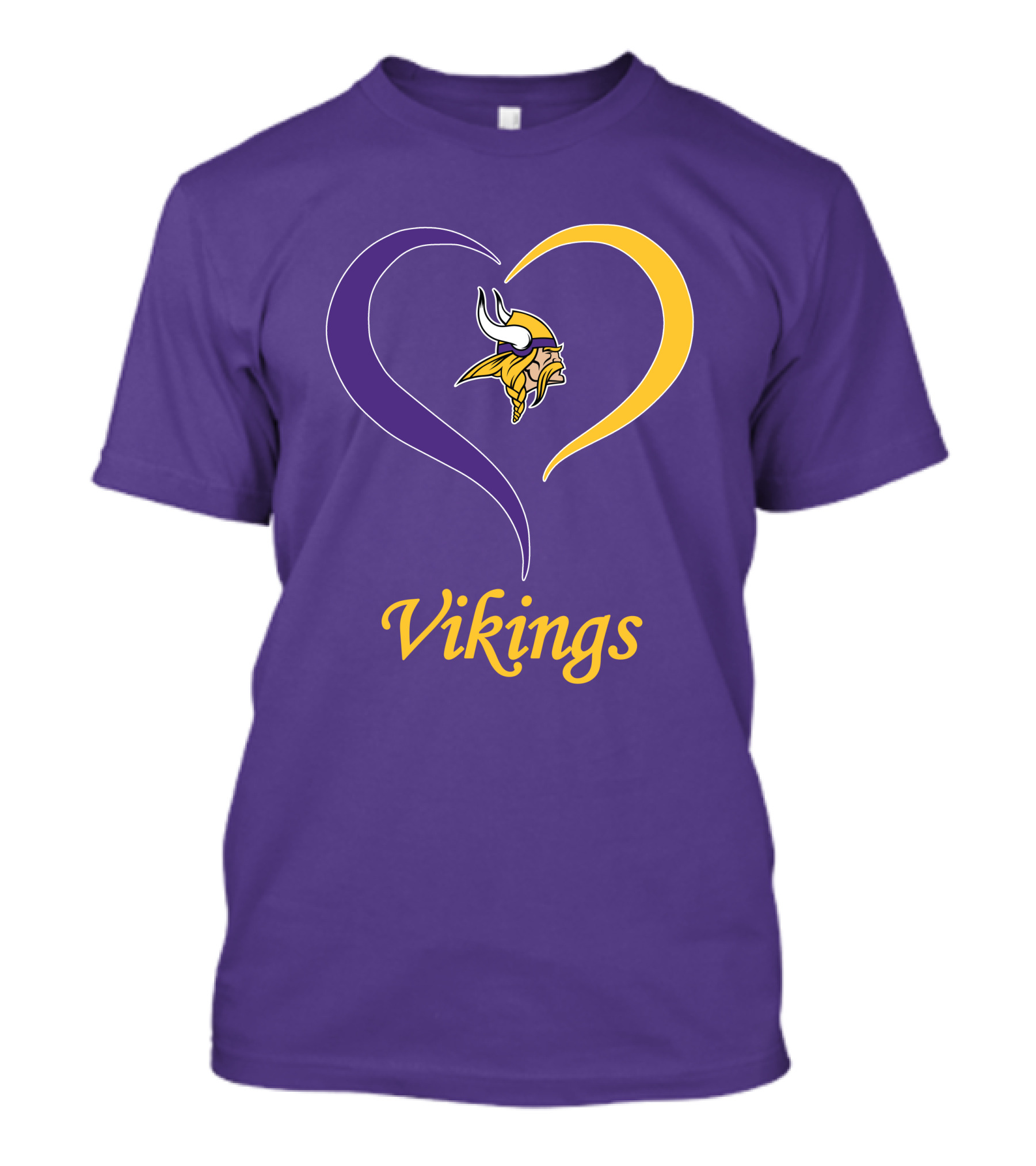 Minnesota Vikings Heart Logo In My Heart T-Shirt