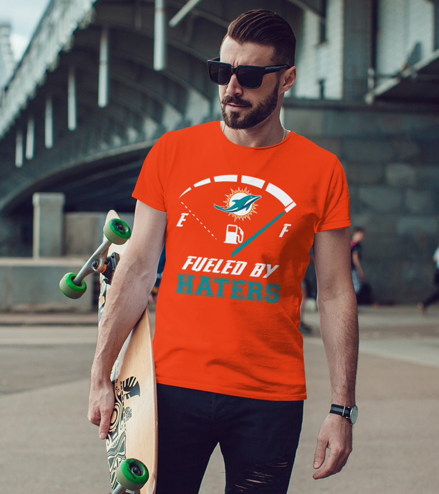 Fueled By Haters Miami Dolphins Full Tank T-Shirt