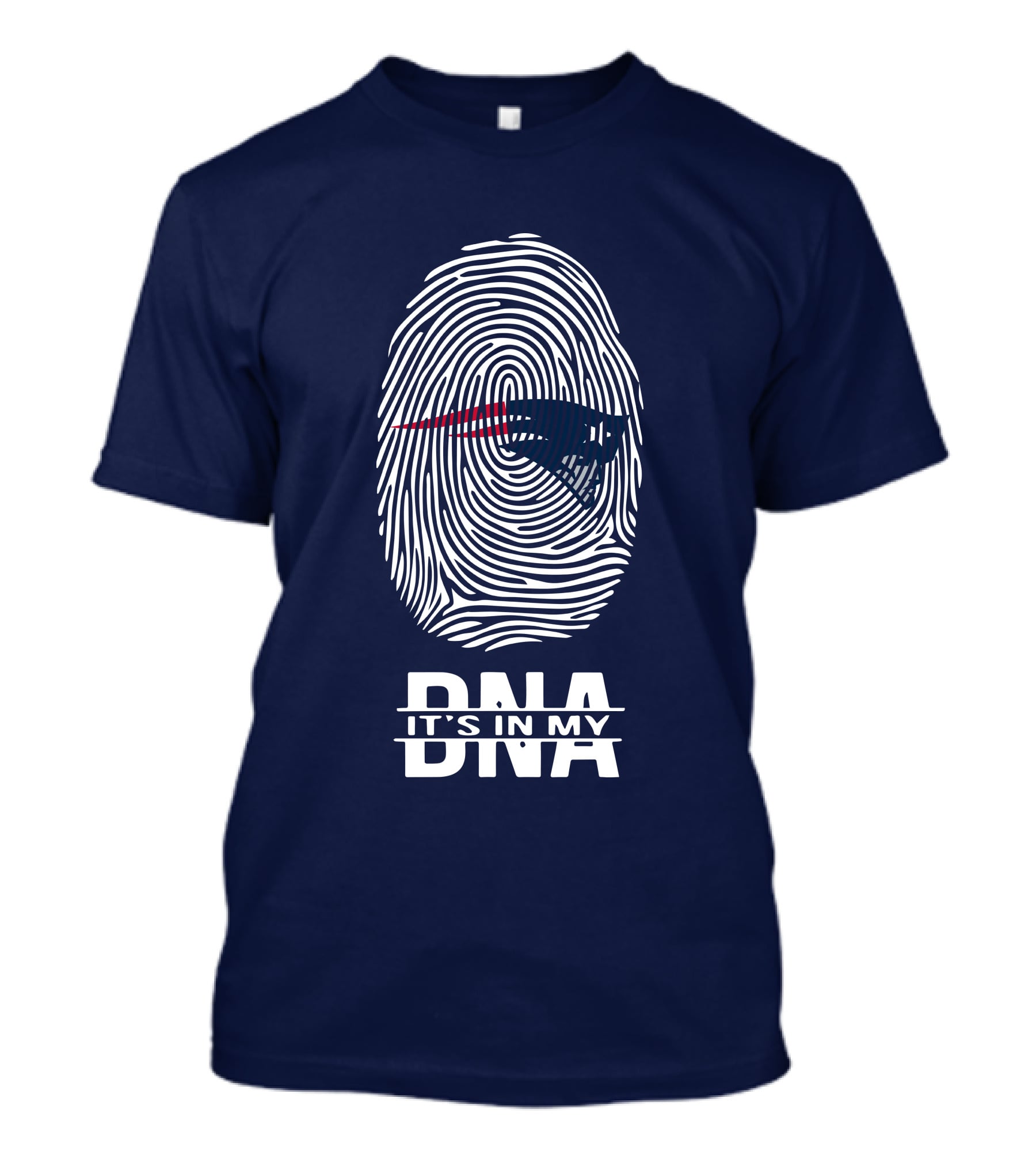 New England Patriots It's In My DNA Fingerprint T-Shirt