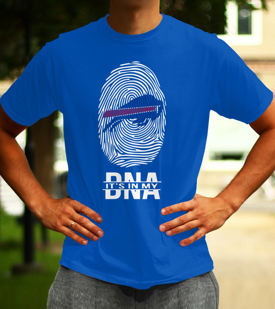 Buffalo Bills It's In My Dna Fingerprint T-Shirt