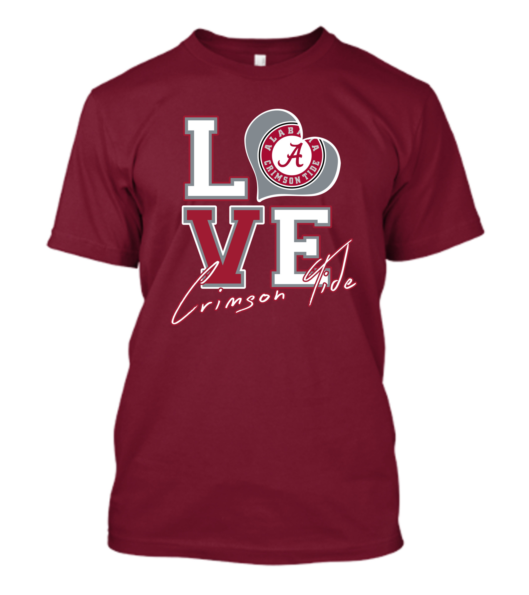 LOVE Alabama Crimson Tide T-Shirt