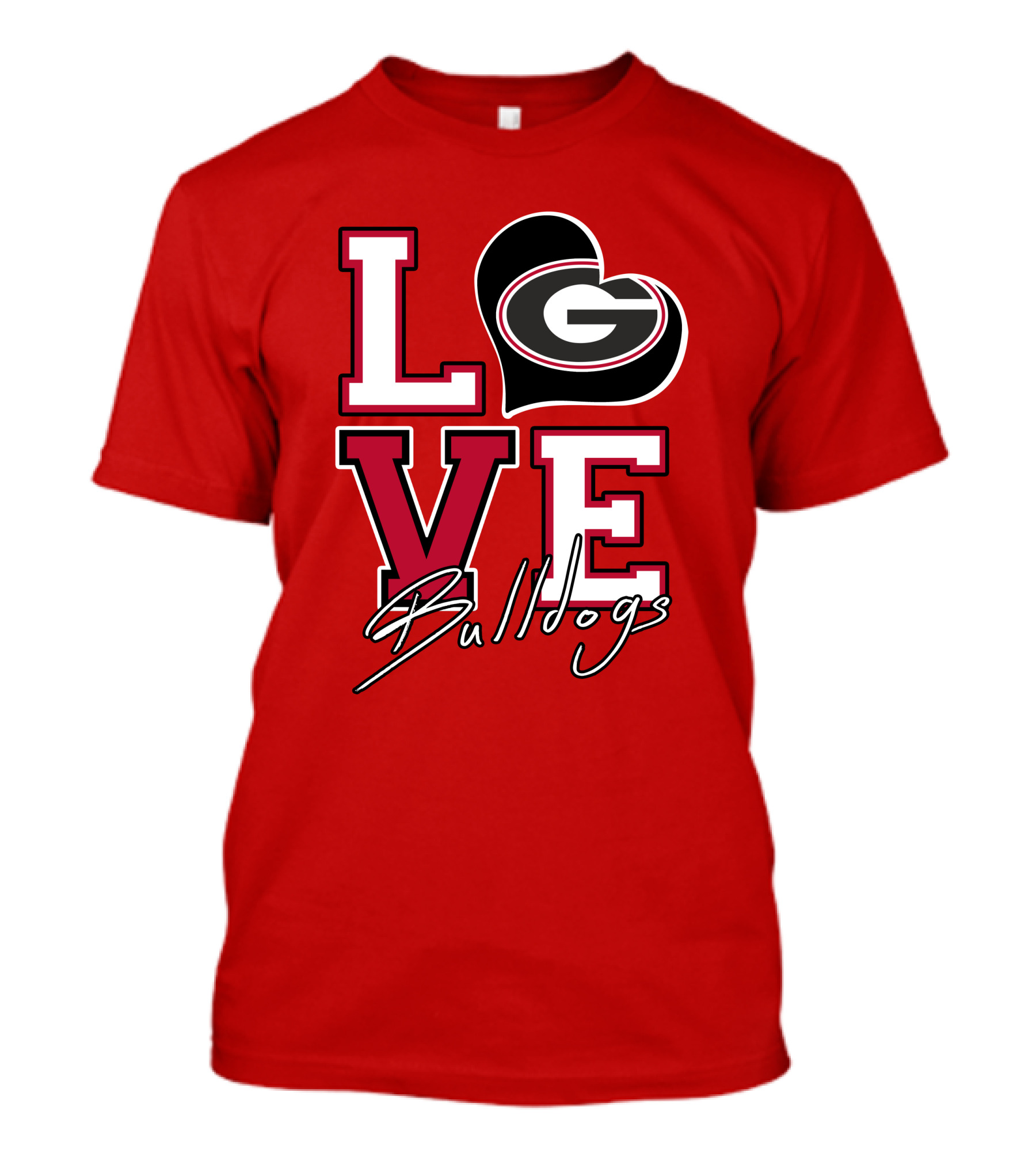 LOVE Georgia Bulldogs T-Shirt
