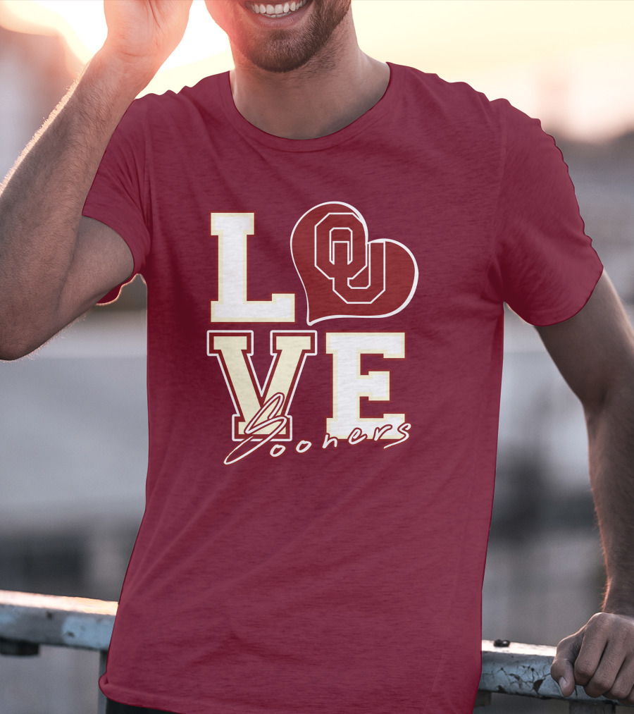 Love OU Heart Sooners T-Shirt
