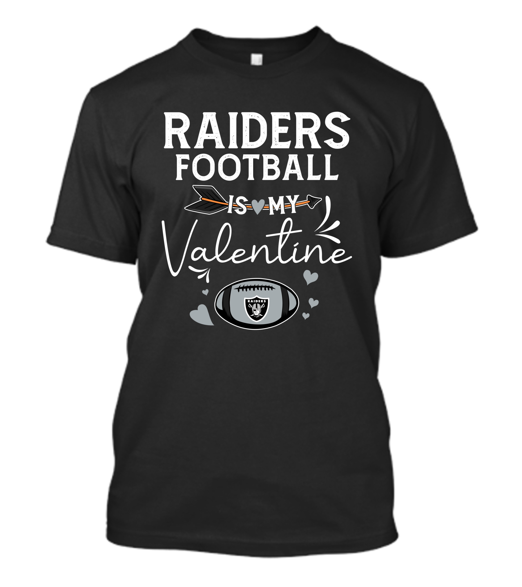 Raiders Football Is My Valentine T-Shirt