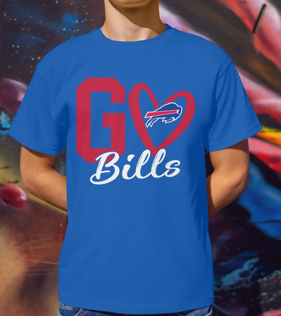 Go Bills Love Buffalo Bills T-Shirt