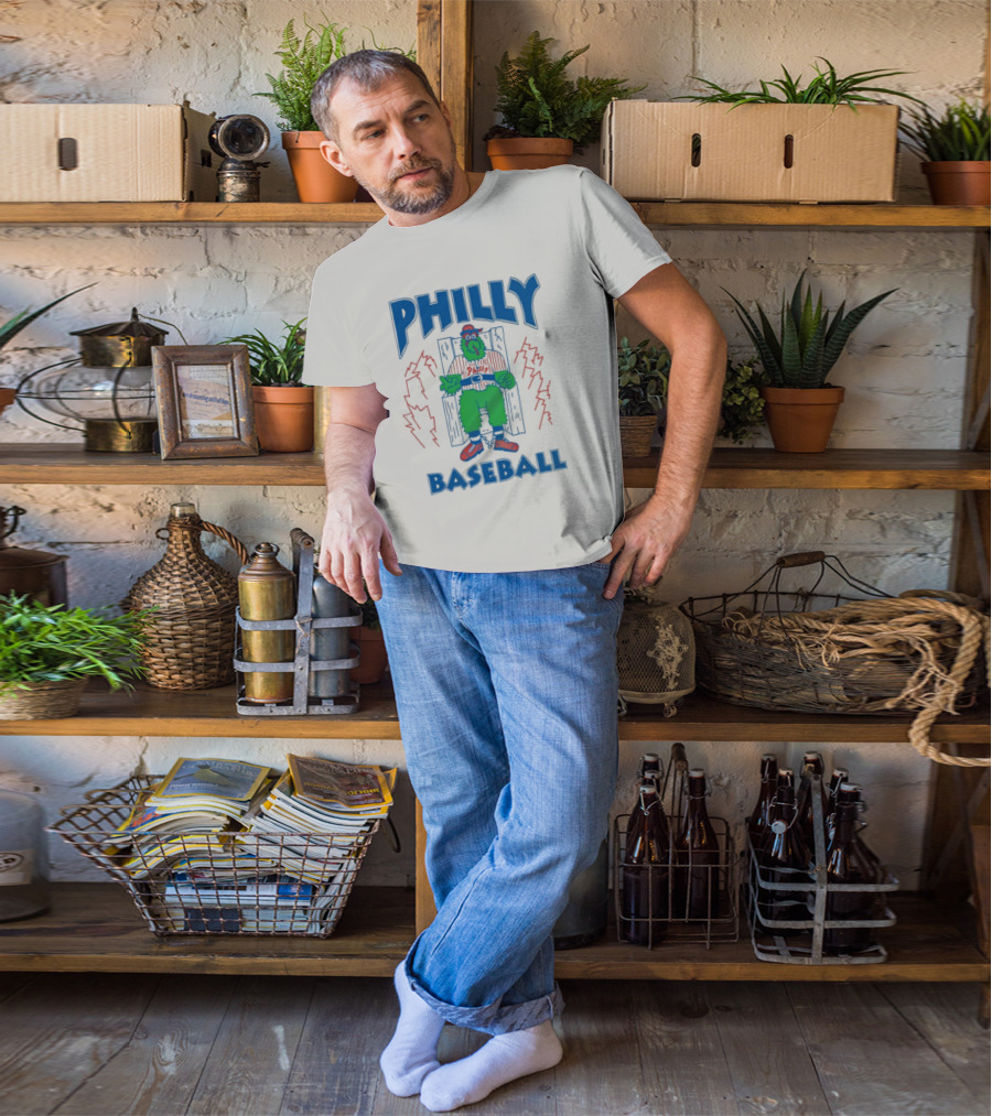 Philly Baseball You Judge From The Shore Never Sunk Into The Deep Where I Dwell T-Shirt