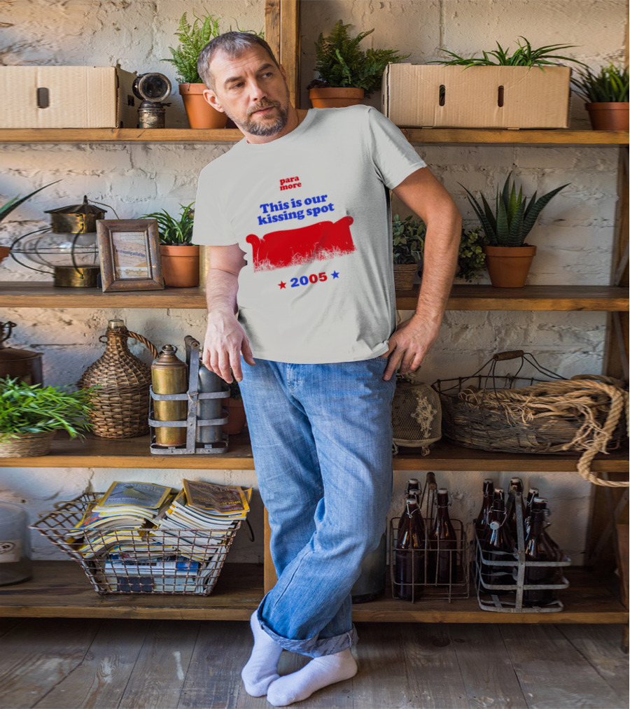 Paramore This Is Our Kissing Spot Couch 2005 T-Shirt