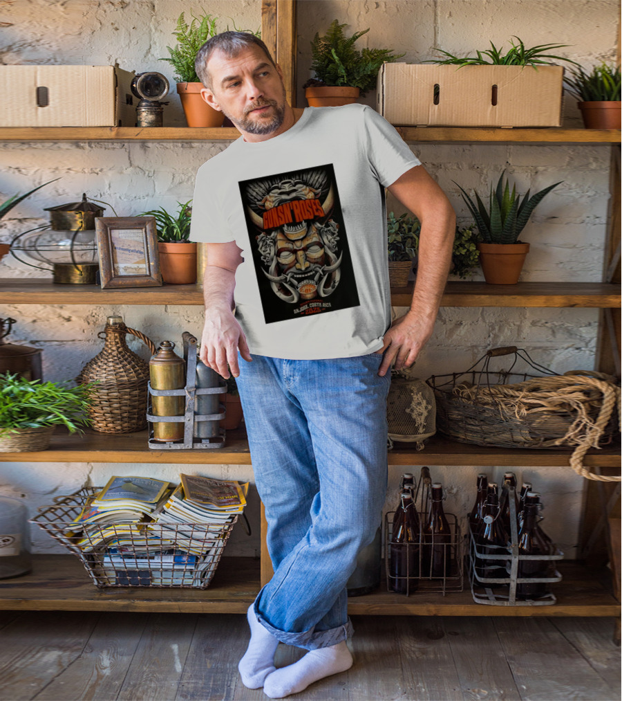 Guns N Roses Estadio Nacional San José Costa Rica 2025 T-Shirt