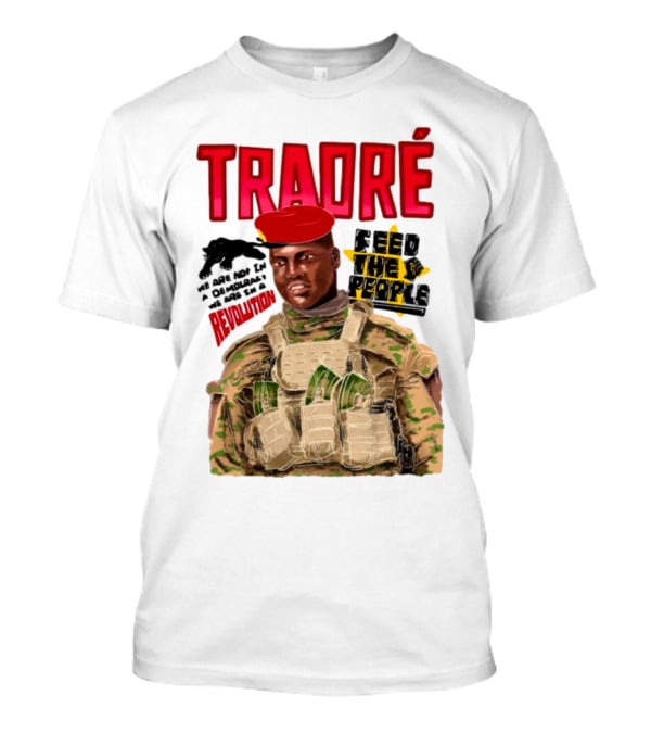 Traoré Revolution Ibrahim Feed The People T-Shirt