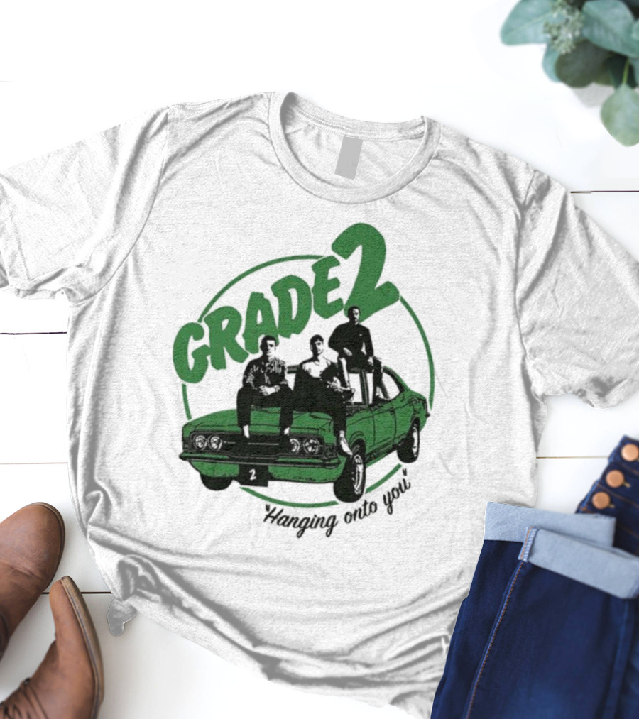 Grade 2 Hanging Onto You Band Members Car Graphic T-Shirt