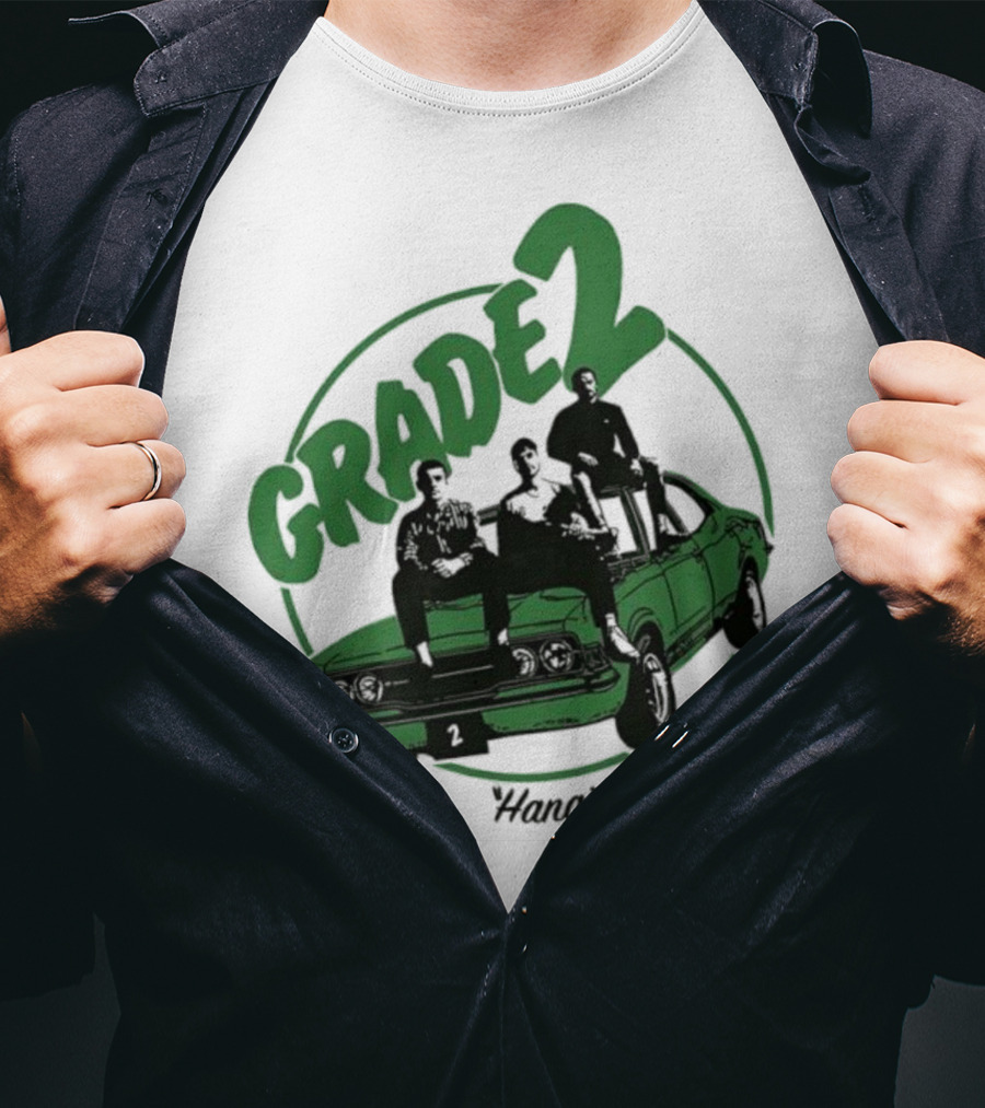 Grade 2 Hanging Onto You Band Members Car Graphic T-Shirt