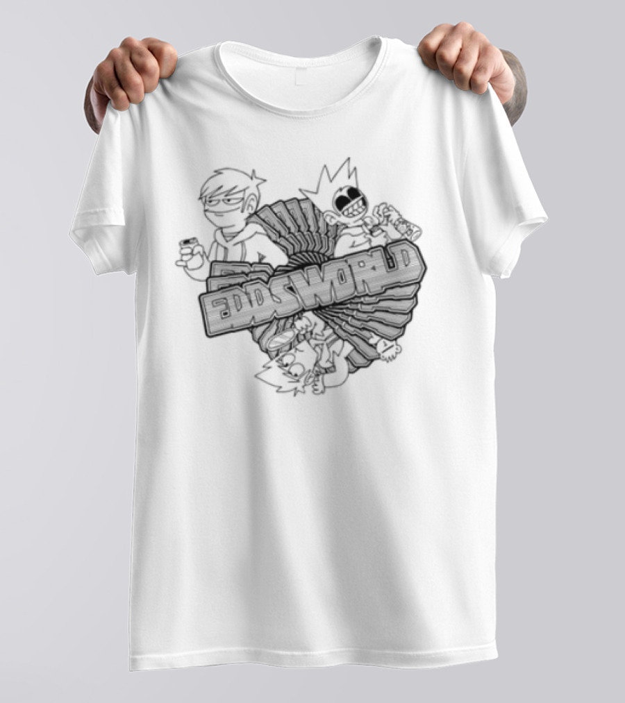 Eddsworld Cartoon Characters T-Shirt