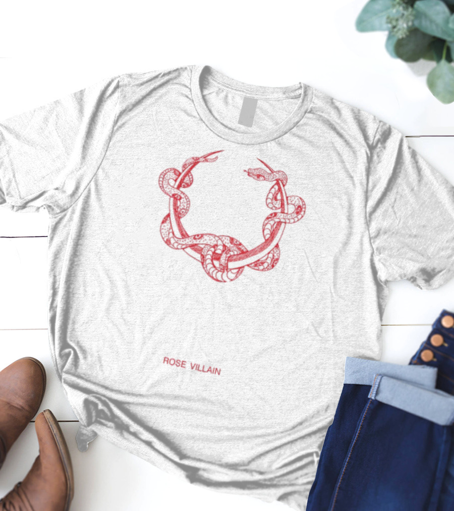 Radio Vega RoseVillain Red Snake T-Shirt