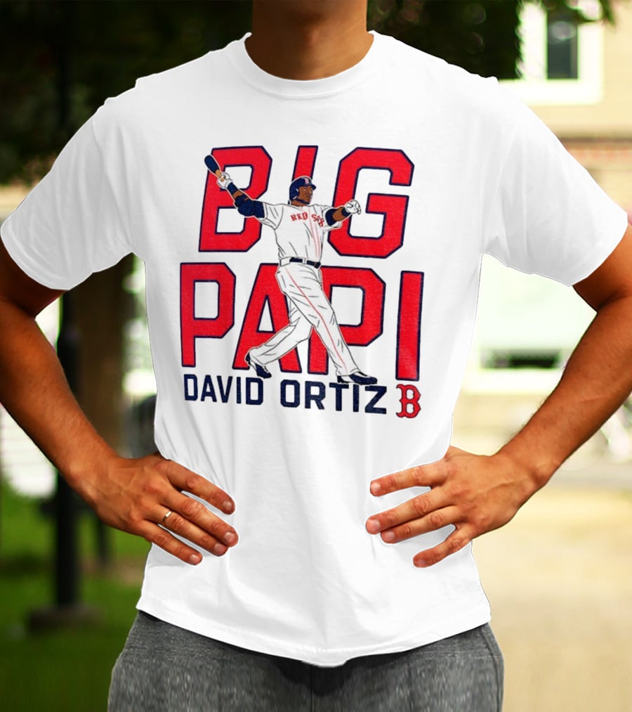 Boston Red Sox Big Papi David Ortiz MLB 2025 T-Shirt