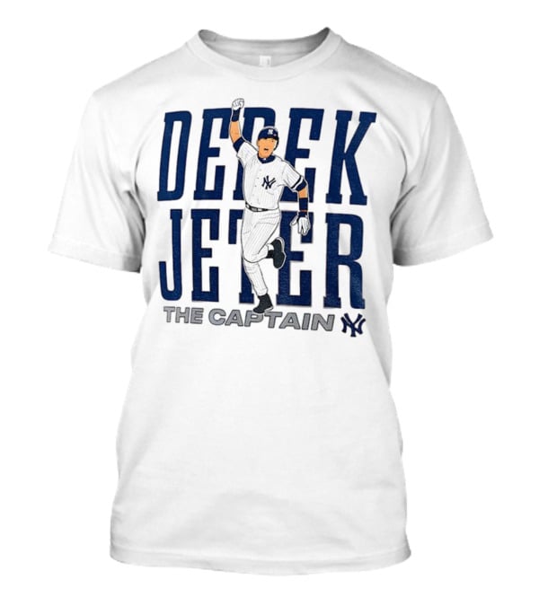 Derek Jeter The Captain New York Yankees MLB Baseball T-Shirt