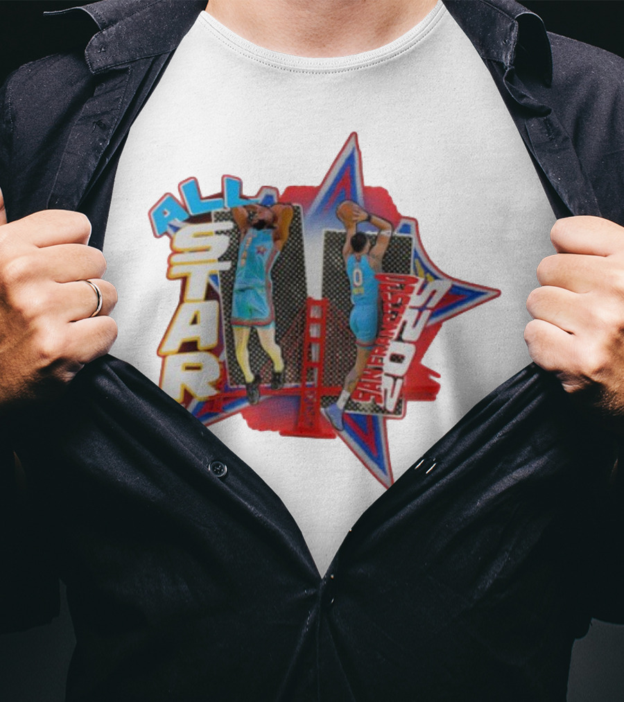 Jays All-Star 2025 San Francisco Basketball Heavyweight T-Shirt