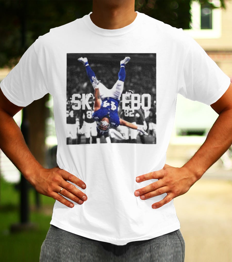 Cam Skattebo Backflip New York Giants NFL Football 2025 T-Shirt