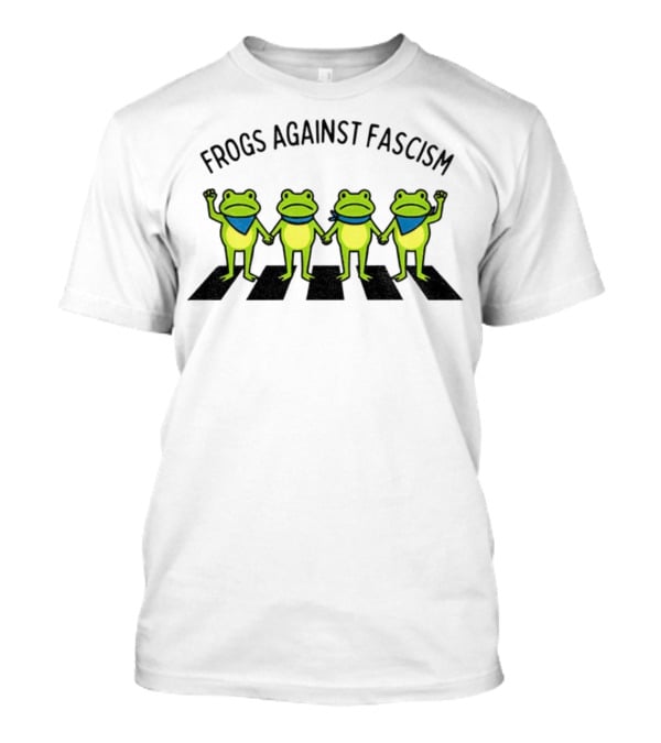 Frogs Against Fascism Anti Fascism Abolish ICE Portland Protest T-Shirt