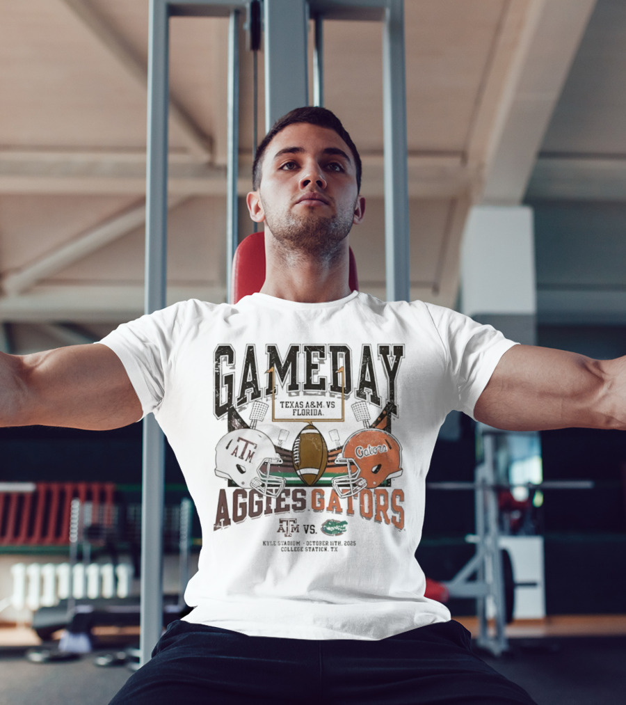 Gameday Texas A&M Aggies Vs Florida Gators Kyle Field November 5 2022 College Station TX T-Shirt