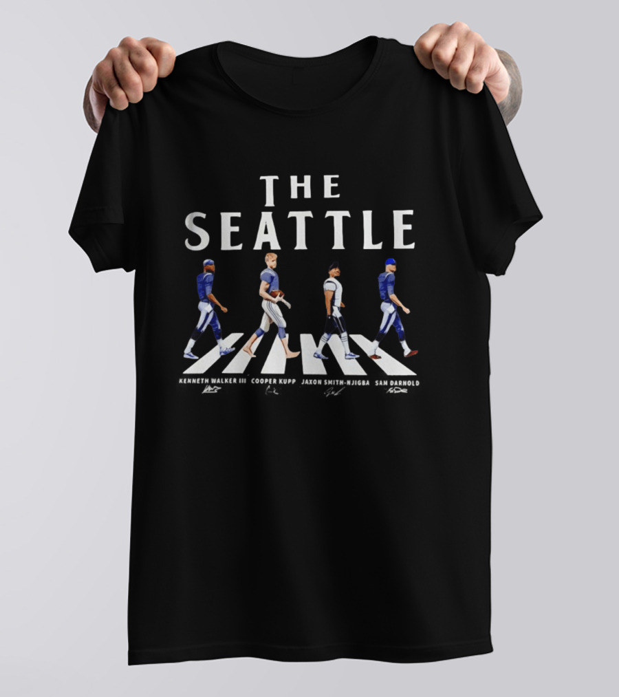Kenneth Walker III Cooper Kupp Jaxon Smith Njigba Sam Darnold The Seattle T-Shirt