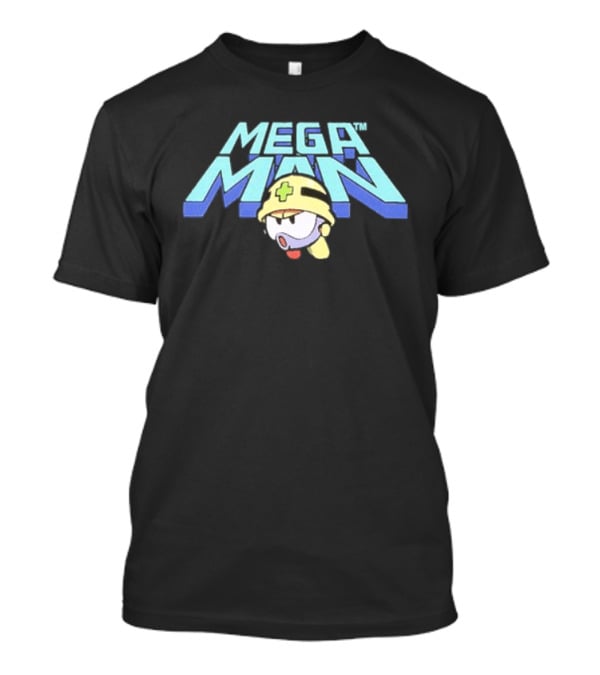 Mega Man Met Enemy Character Art Rsvlts Collection T-Shirt