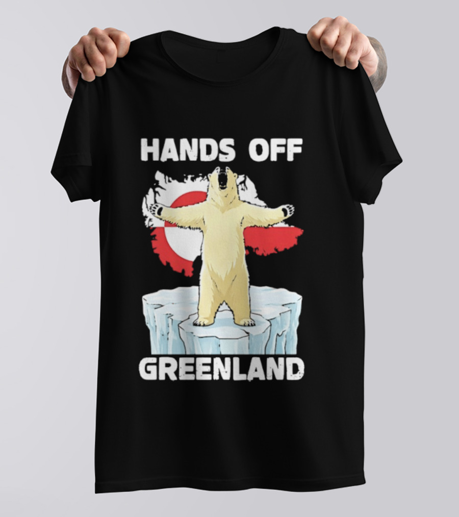 Hands Off Greenland Polar Bear On Iceberg T-Shirt