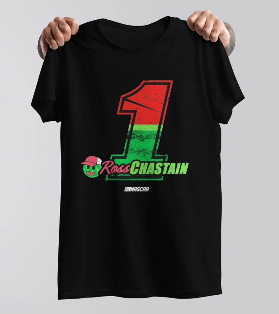 Ross Chastain Melon Man 1 NASCAR Racing Fan Merch T-Shirt