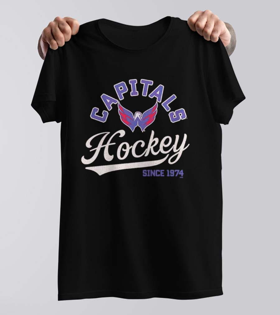 Washington Capitals Hockey Capitals Since 1974 T-Shirt