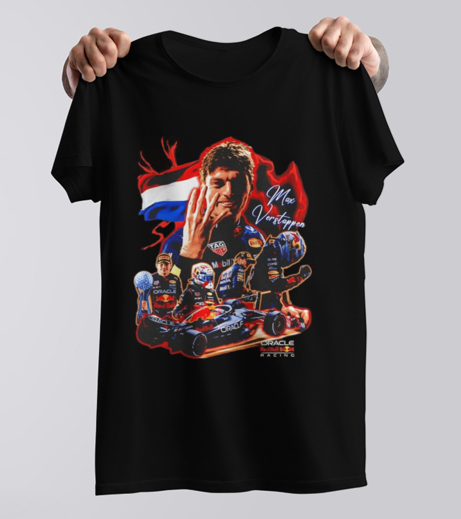 Max Verstappen Oracle Racing Mobile Netherlands Formula One T-Shirt