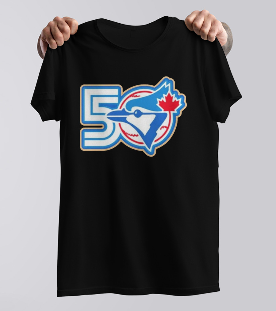 Toronto Blue Jays 50th Anniversary Celebration MLB 2026 Edition T-Shirt