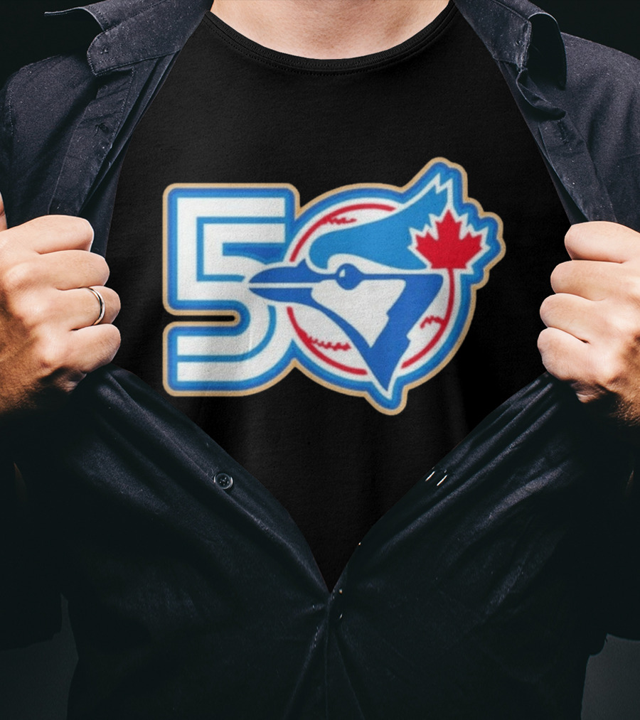 Toronto Blue Jays 50th Anniversary Celebration MLB 2026 Edition T-Shirt